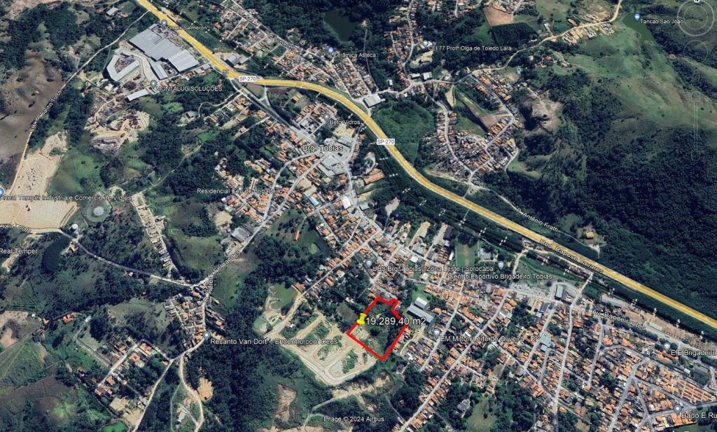Área 19.289,00 m² – Brigadeiro Tobias/Sorocaba