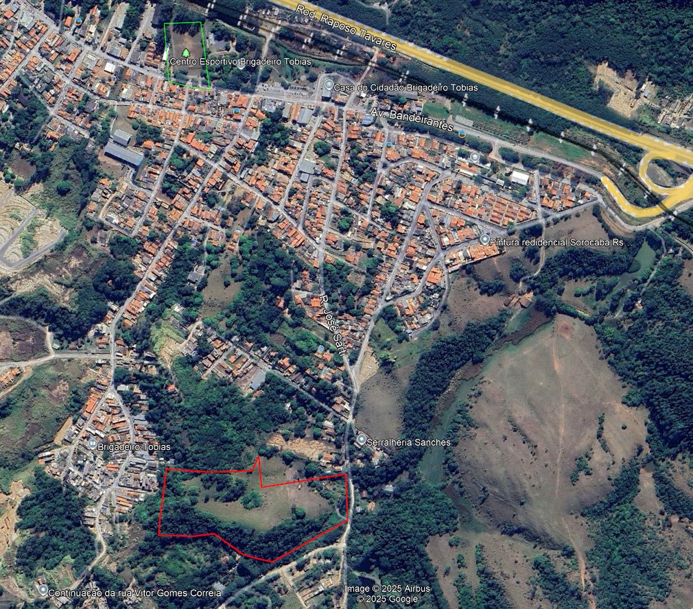 Área residencial e comercial 53.000m² – Brigadeiro Tobias, cidade de Sorocaba /SP.